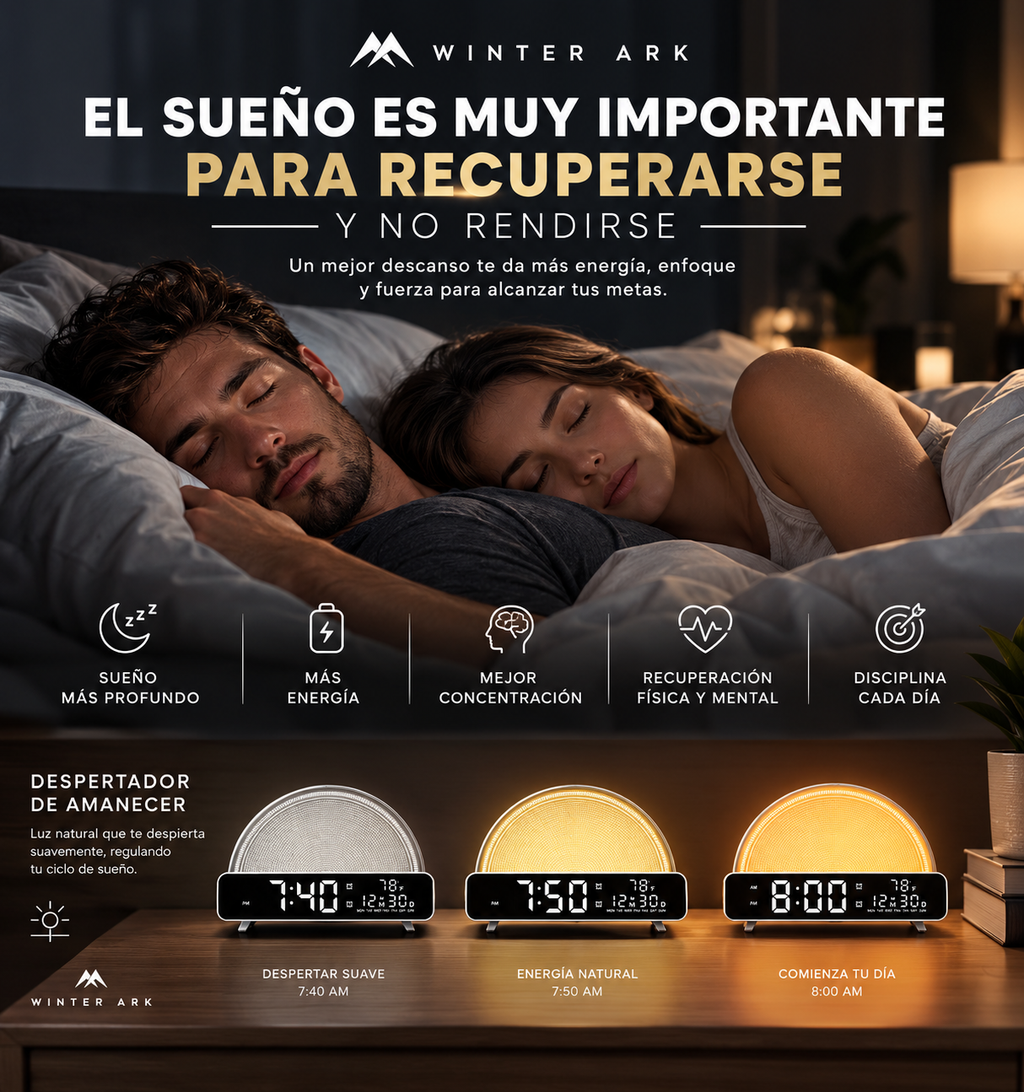 Frostline Wake Light — Lámpara de Amanecer Simulado